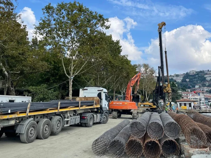 Bebek Parkı ve Bebek Sahili Kıyı Güçlendirme ve Çevre Düzenleme İnşaatı
