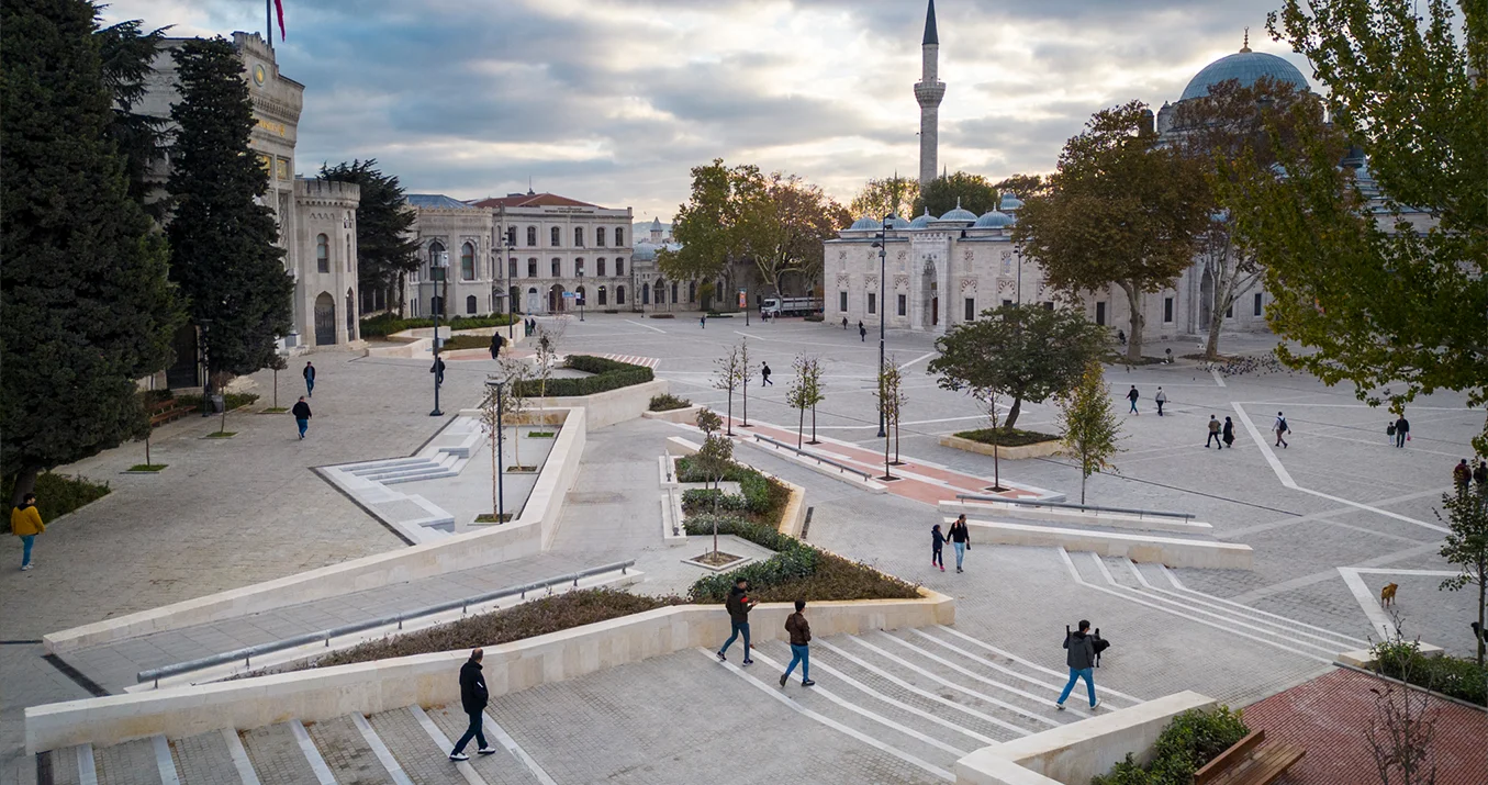 Beyazıt Meydanı Çevre Düzenleme İnşaatı