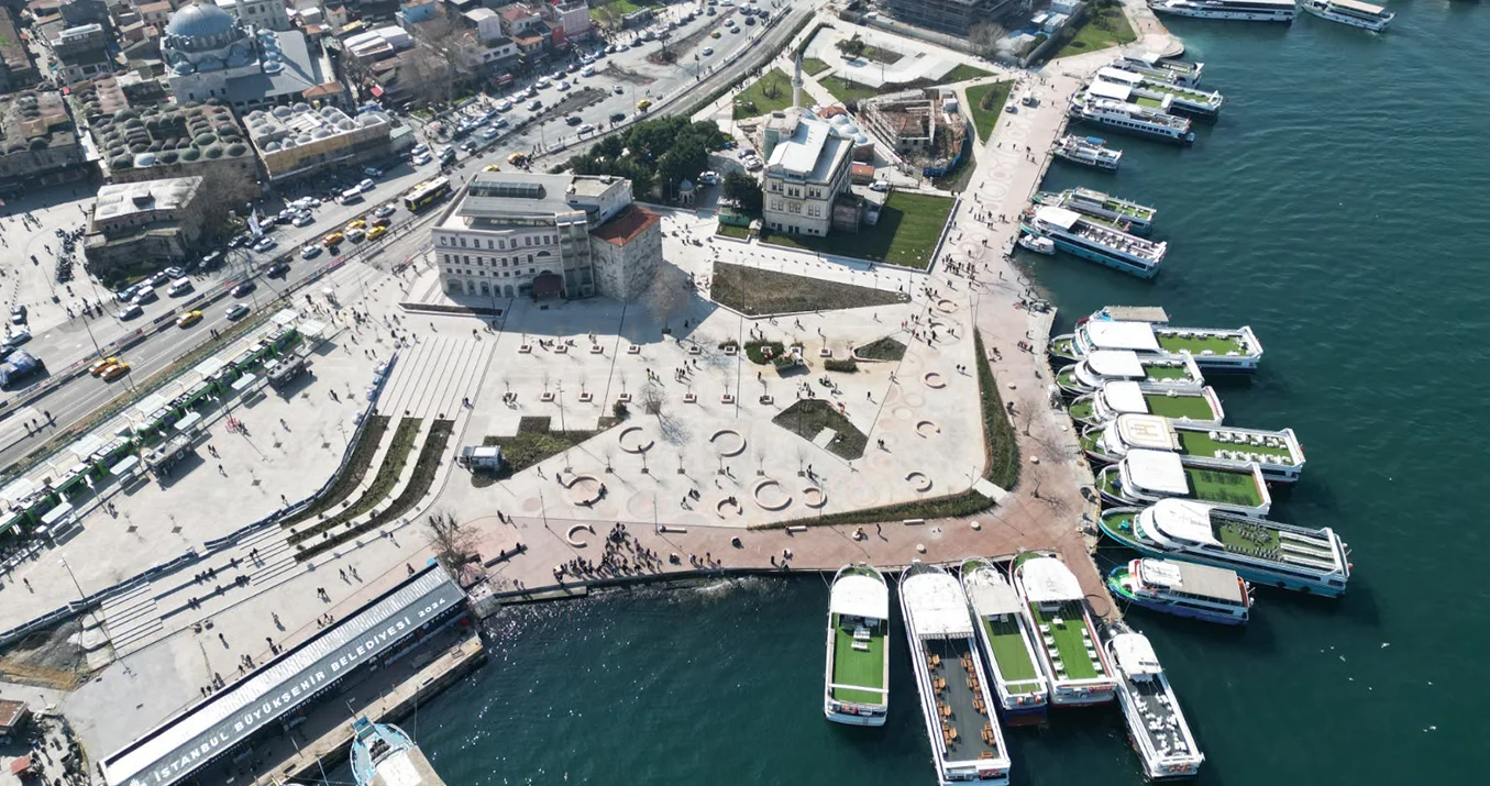 Eminönü Meydanı – Unkapanı Köprüsü Arası Çevre Düzenleme İnşaatı