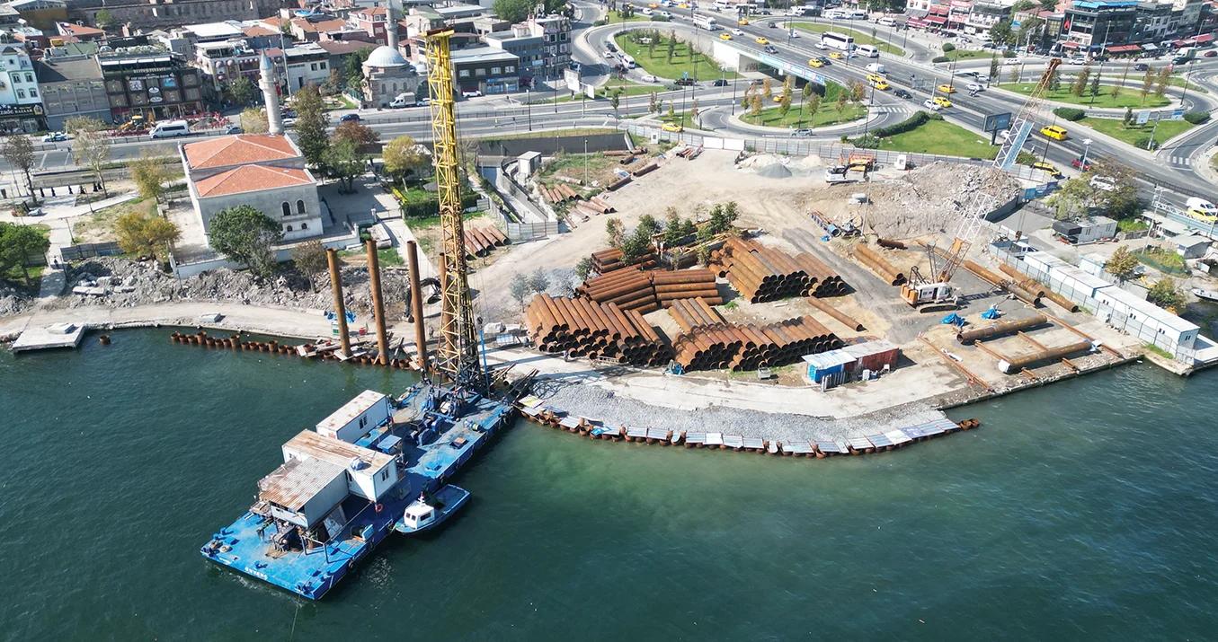 Eminönü Meydanı – Unkapanı Köprüsü Arası Kıyı Güçlendirme ve Rekreasyon Alanı Düzenleme İnşaatı