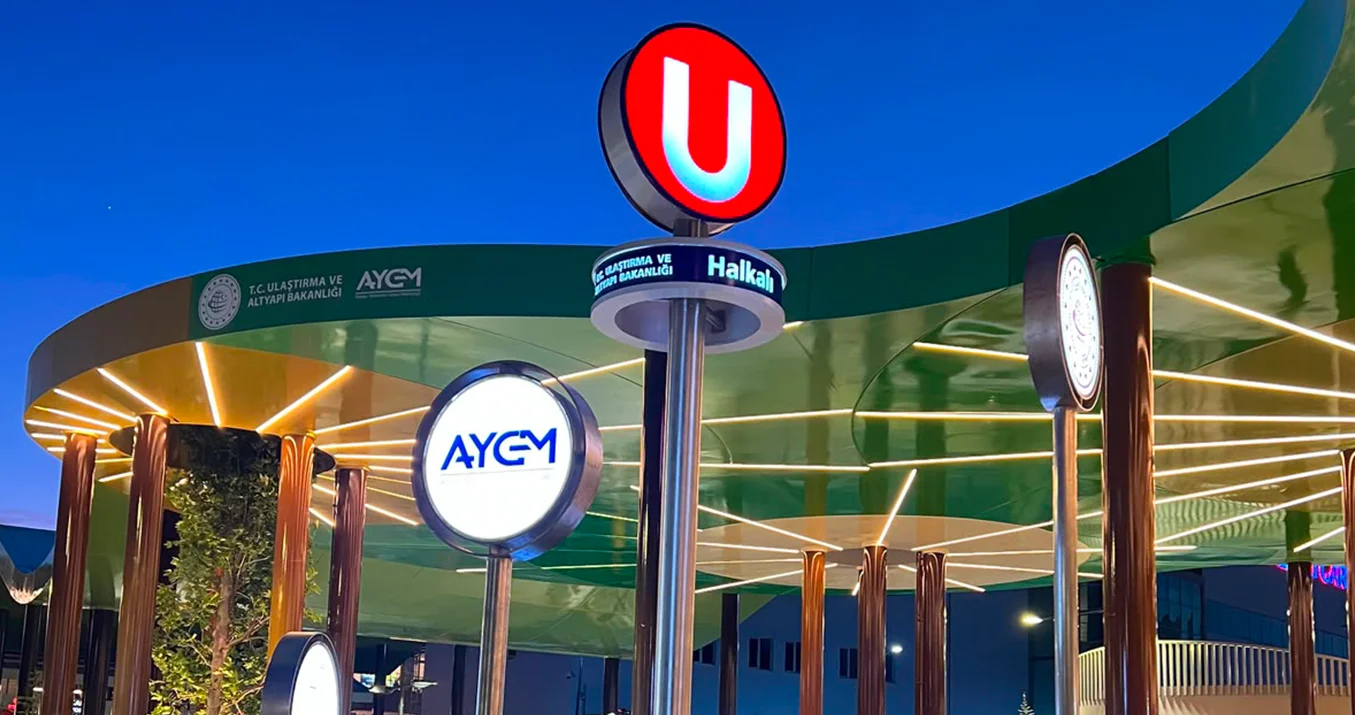 İstanbul Havalimanı – Halkalı Metro Hattı Halkalı İstasyonu Çevre Düzenleme İnşaatı