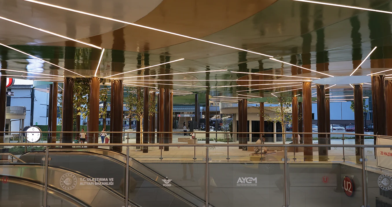 İstanbul Havalimanı – Halkalı Metro Hattı Halkalı İstasyonu Çevre Düzenleme İnşaatı
